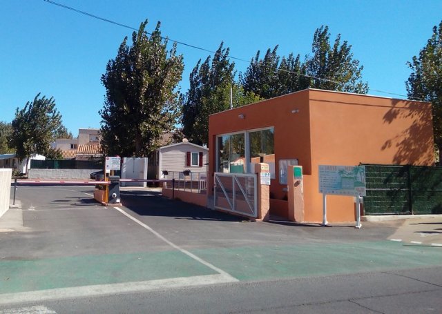 Entrée camping