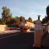 Entrée camping vue gauche